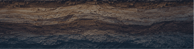 Geological strata representing 250–300 million years of formation