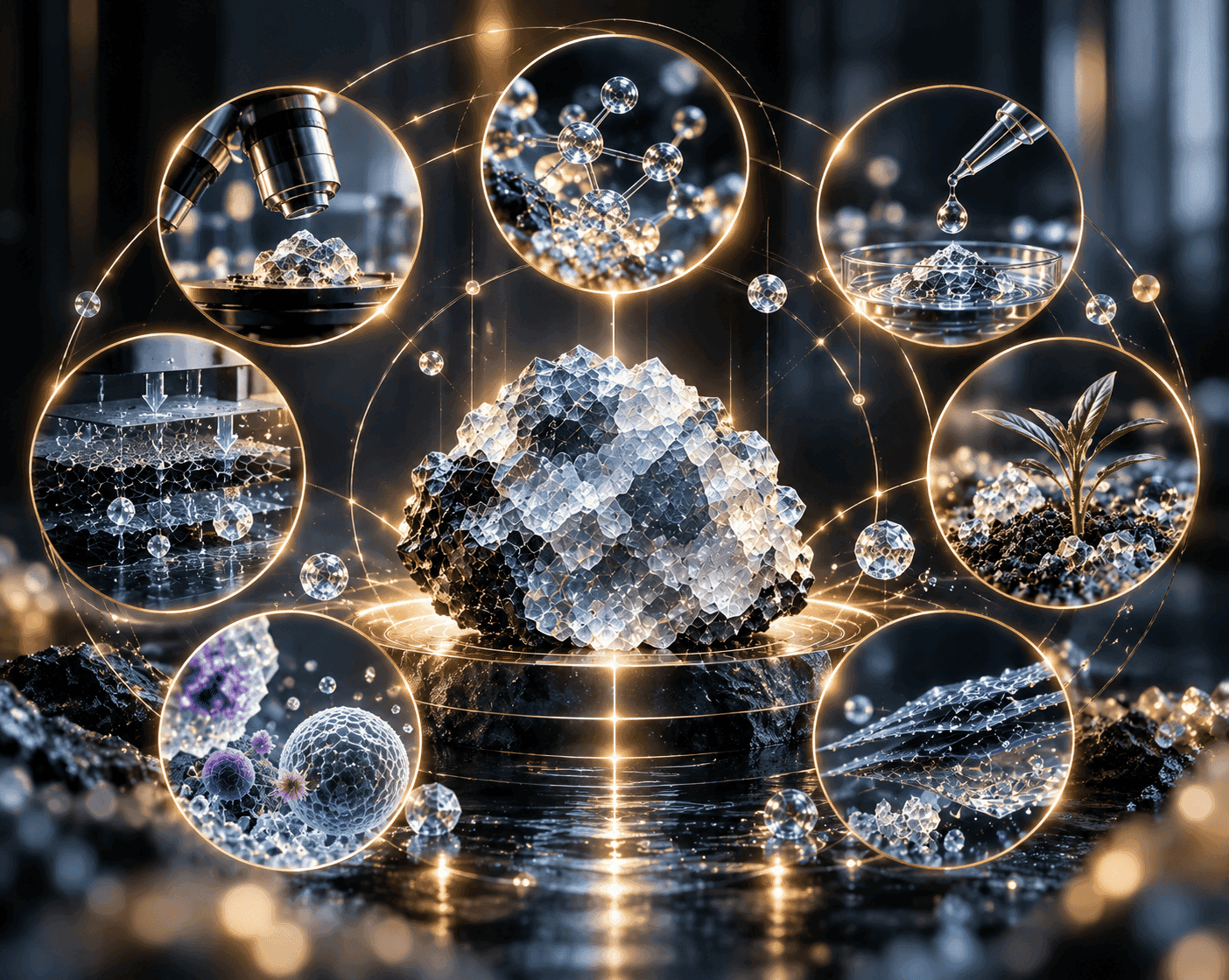 Technology research pathways from a shared material foundation